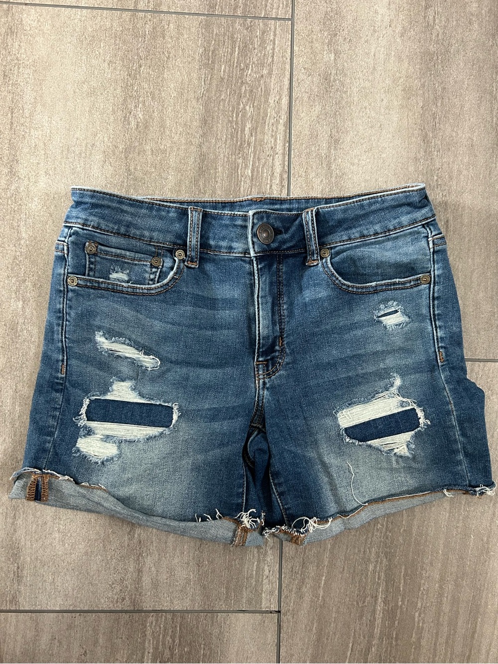 American Eagle Next Level Stretch Jean Shorts - Size 6